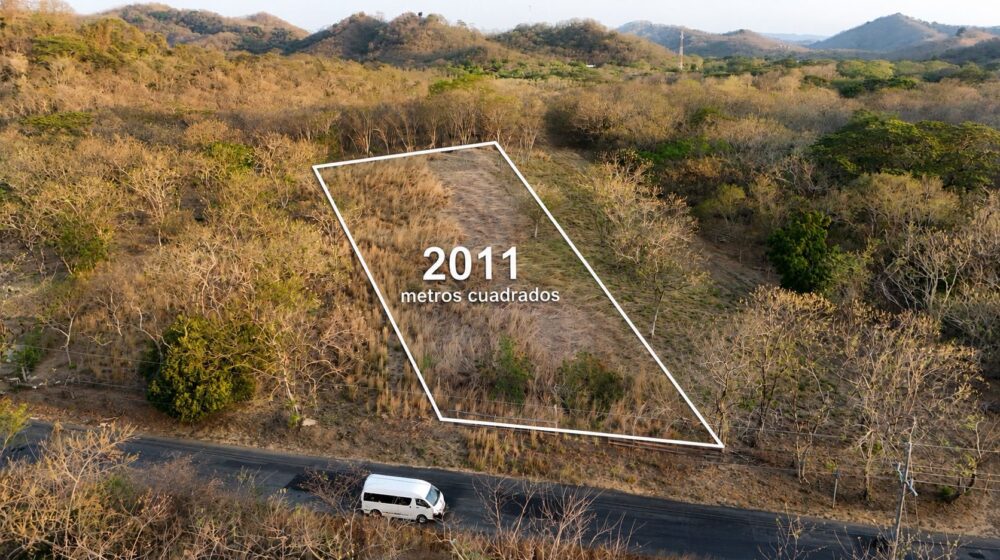 Lote con Vista Parcial al Mar en Tempatal, La Cruz de Guanacaste