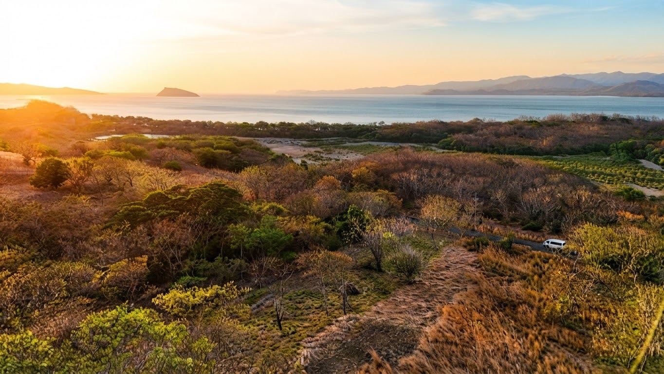 Lote con Vista Parcial al Mar en Tempatal, La Cruz de Guanacaste